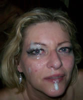 Schlampe von Gruppe in Runde benutzt