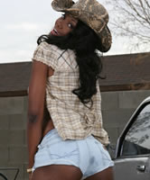 Sweaty Jeans Black Cowgirl