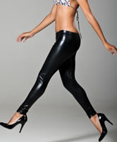 Black Leggings & Heels Model