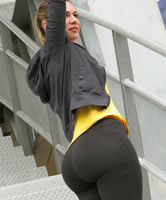 Candid Pic durchtrainiert