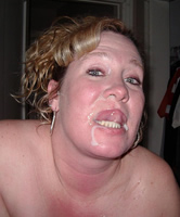Chubby Mature Housewife Nude Cumshot Sperm Face