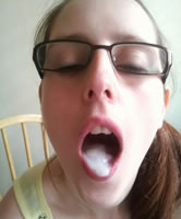 Sperma Mund vom Gf6 Porn Pic