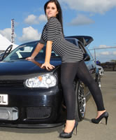 Dicker Arsch in Tights