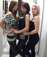 Drei beste Freundinnen privat