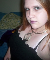 Erzgebirge Goth Bitch, pummelig, für ONS