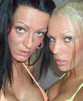 Foto mit Freundin von deutscher Eve