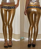 Flache Schuhe und Leggings