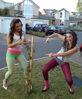 Slut Freundinnen in sexy Outfits