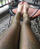 Fußfetisch-Zehen lackiert