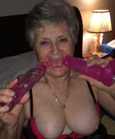 Geile Dildo Oma alt