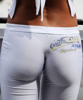 Geiler Race Girl Arsch