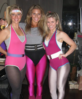 Geile Spandex Frauen, Amateur Privatfoto von Party