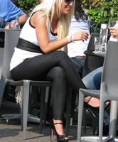 Heels Girls in der Stadt