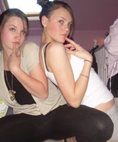 Girls privat in Yogapants