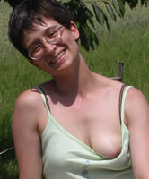 Hässliche Freundin mit Brille über 30 Jahre