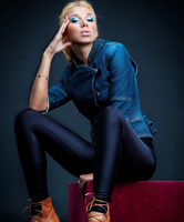 Schlankes Designer Model sexy