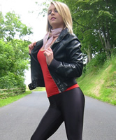 Hobby Teen Model, Posing in Fashion Tights