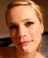 Amateur Porn Teen hat Wichse am Mund