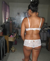 Panty Arsch von Latina Freundin