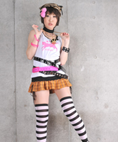 Minirock und Strumpf Mädchen Nutte 18