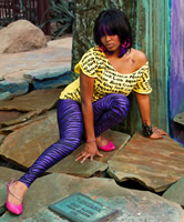 Sexy Posing von Nonnude Ebony Model