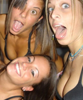 Selfies von besten Freundinnen privat