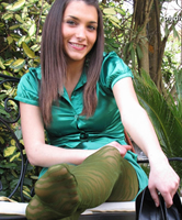 Italy Girl in Pantyhose und Pumps