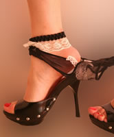 Sexy Maid, Knöchel & Fuß