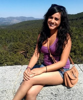 Sexy Spanierin, Amateurfotos privat