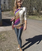 Shiny Spandex Teen