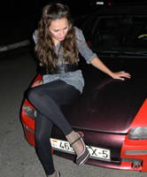 Shiny Yogapants Girl