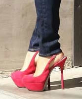 Sexy Slingback Stiletto Schuhe