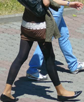 Spandex Candid Girls