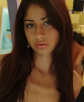 Südländische Freundin, sehr rassig