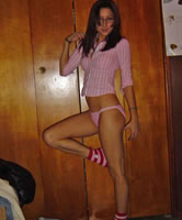 Süße 18, Teen Girl mit eigenen Fotos