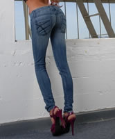 Super Arsch und Stiletto Heels