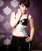 Tattoo und Latex Fetisch