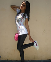 Teen Girl Dressed After Workout