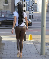 Tight Candid Ass Walking