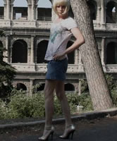 Transvestit draußen