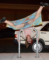 Crazy Hippie Bitch Street Flashing